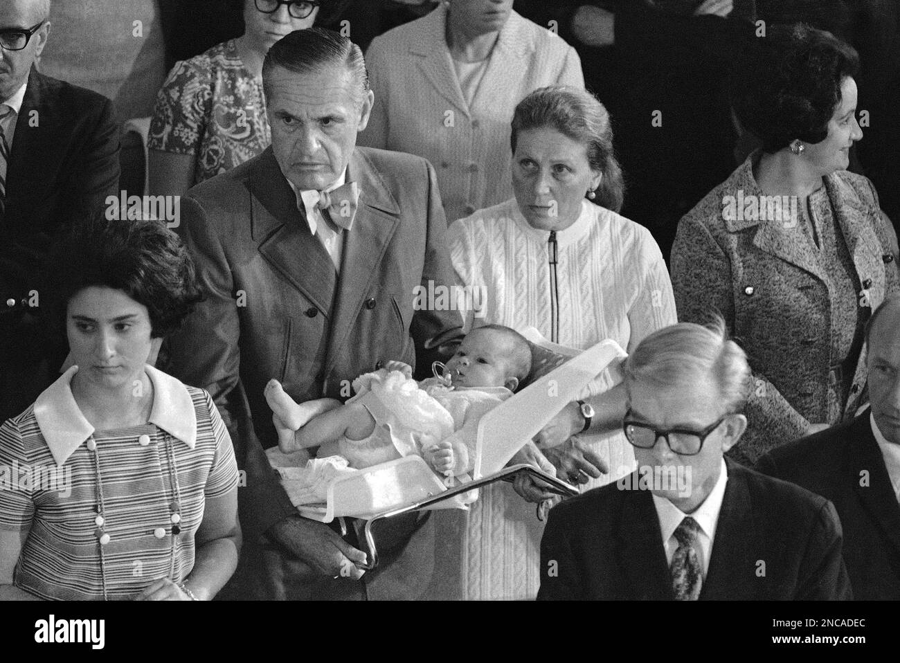 The daughter of Joseph Stalin, Svetlana, and her husband, William ...