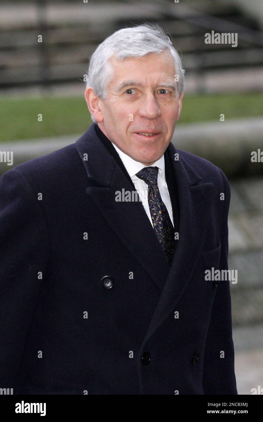 Former British Foreign Secretary and Justice Secretary, Jack Straw