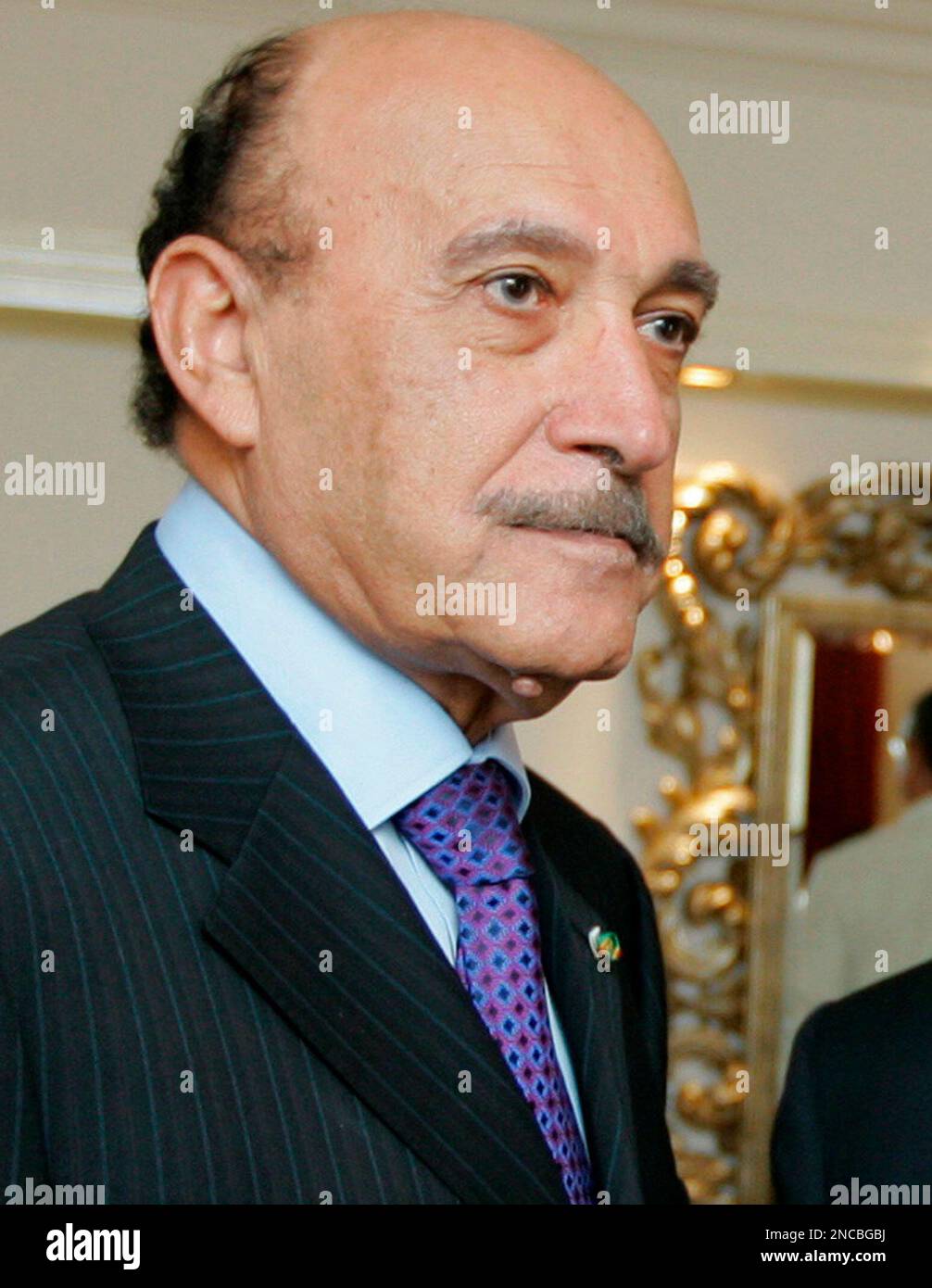 FILE Egypt's intelligence chief Omar Suleiman, prior to a meeting