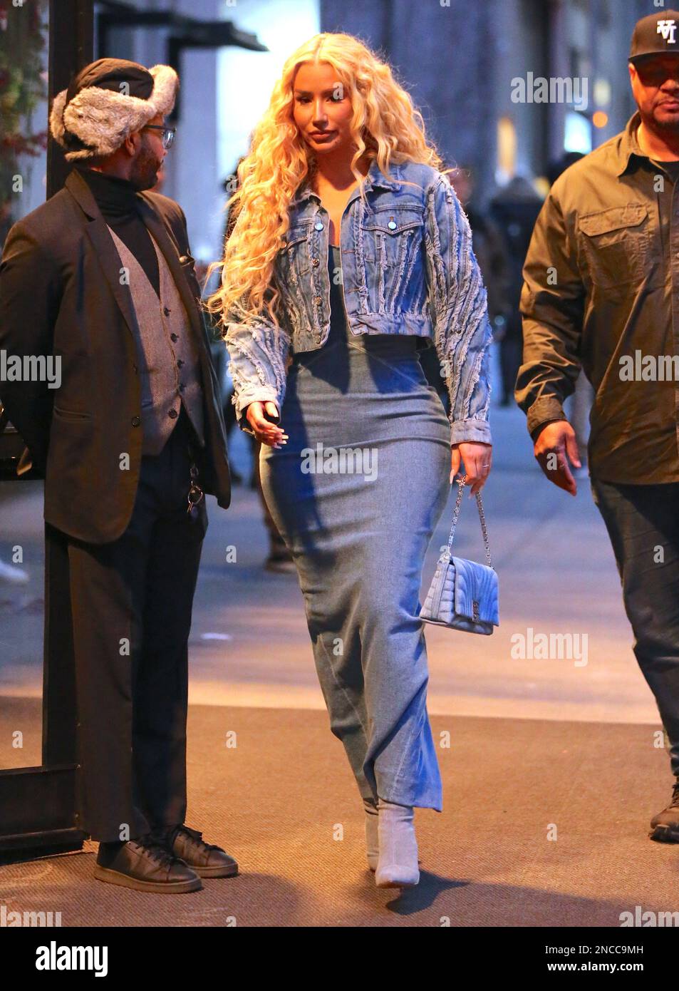 Soho, New York, NY on February 14, 2023. Singer Iggy Azalea arrives at ...