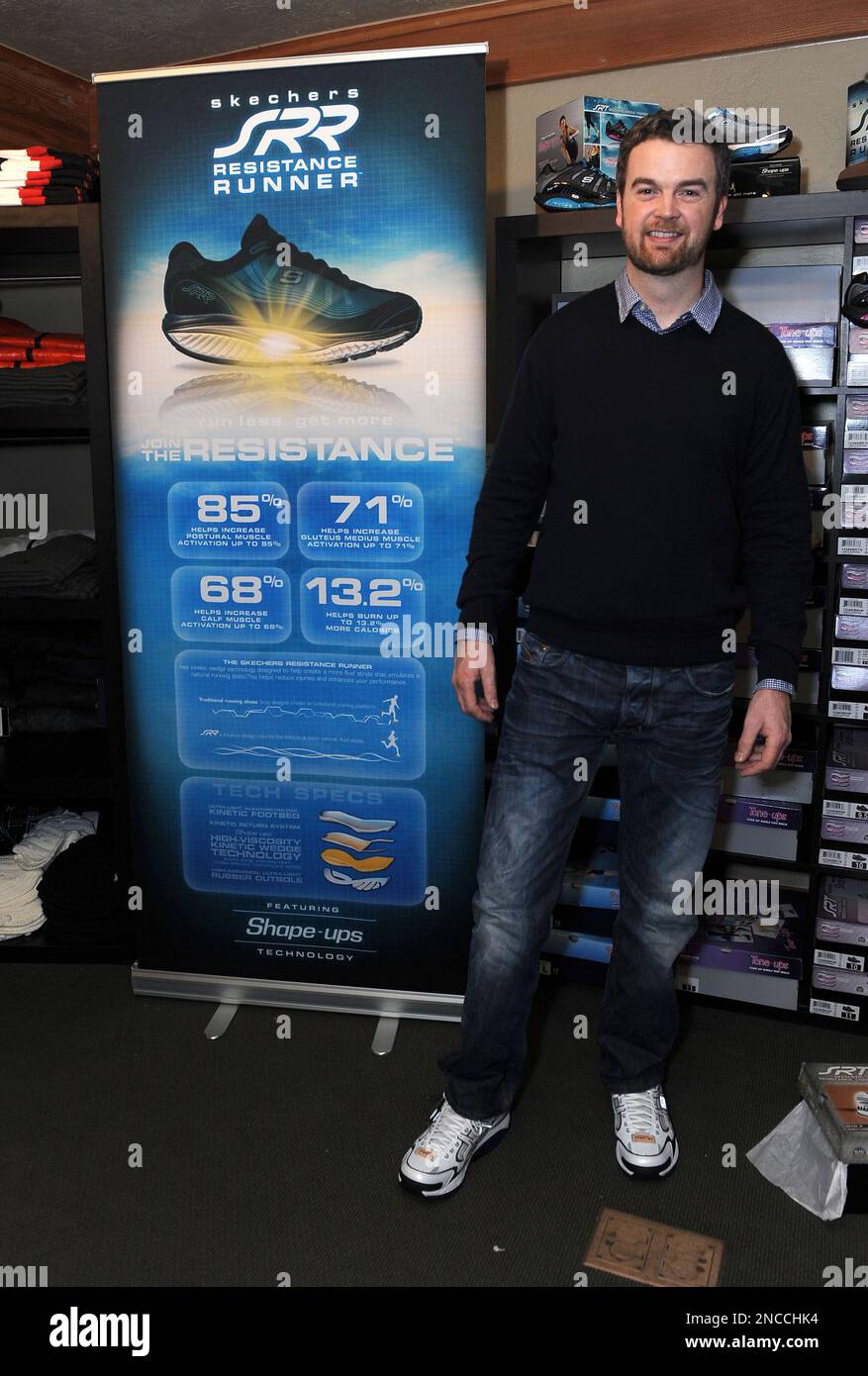 Director Peter Richardson poses at Skechers at the Fender Music Lodge during the 2011 Sundance Film