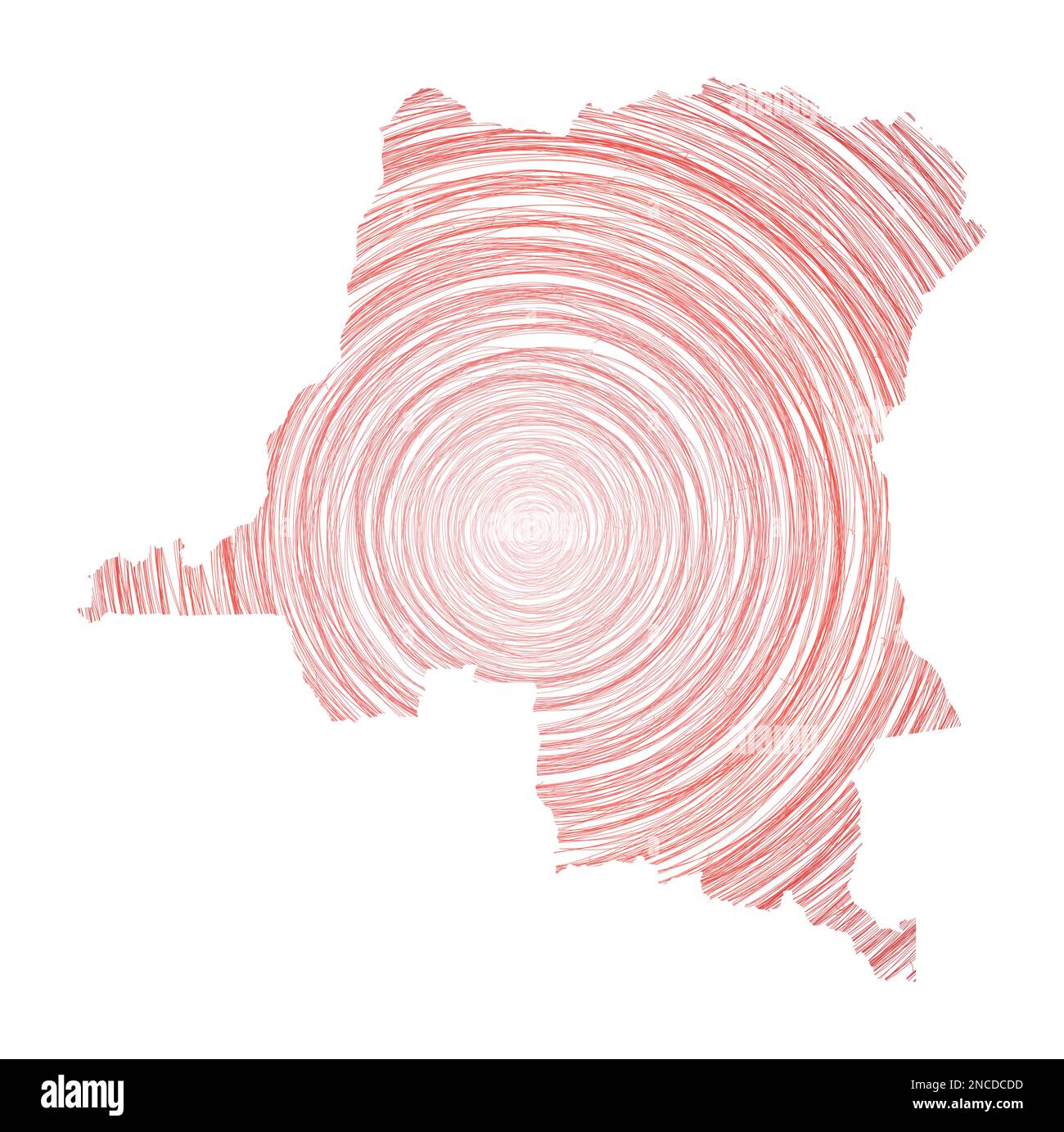 Congo abstract map circles hi-res stock photography and images - Alamy
