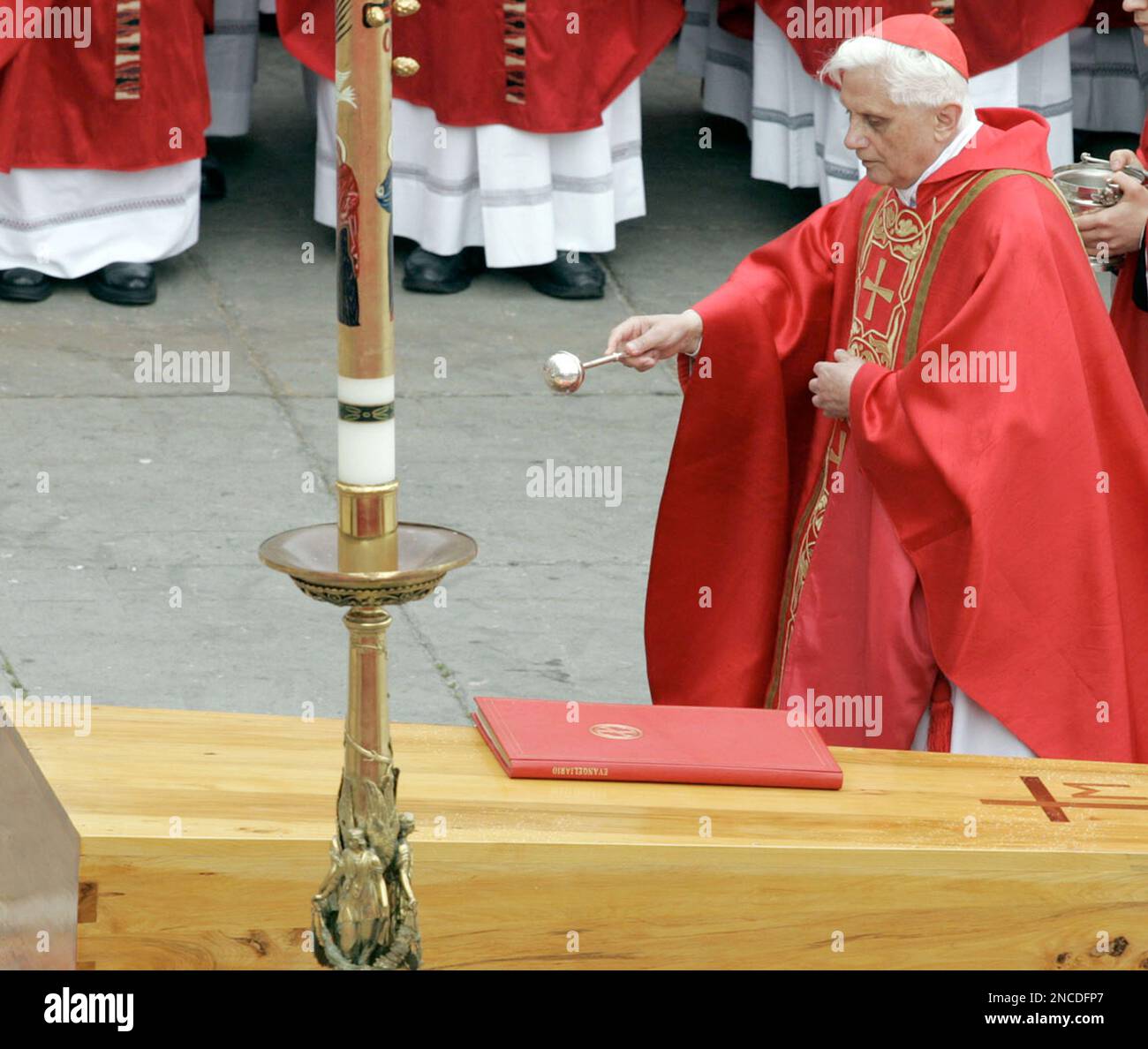 FILE - In this Friday April 8, 2005 file photo, Cardinal Joseph ...
