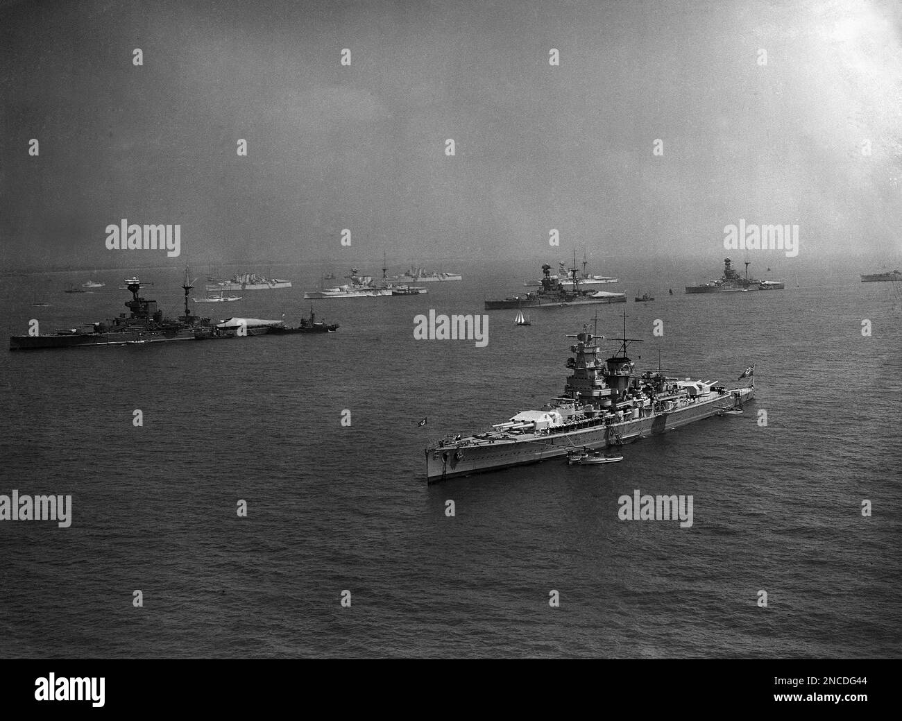 The German pocket battleship Admiral Graf Spee, flying the Swastika