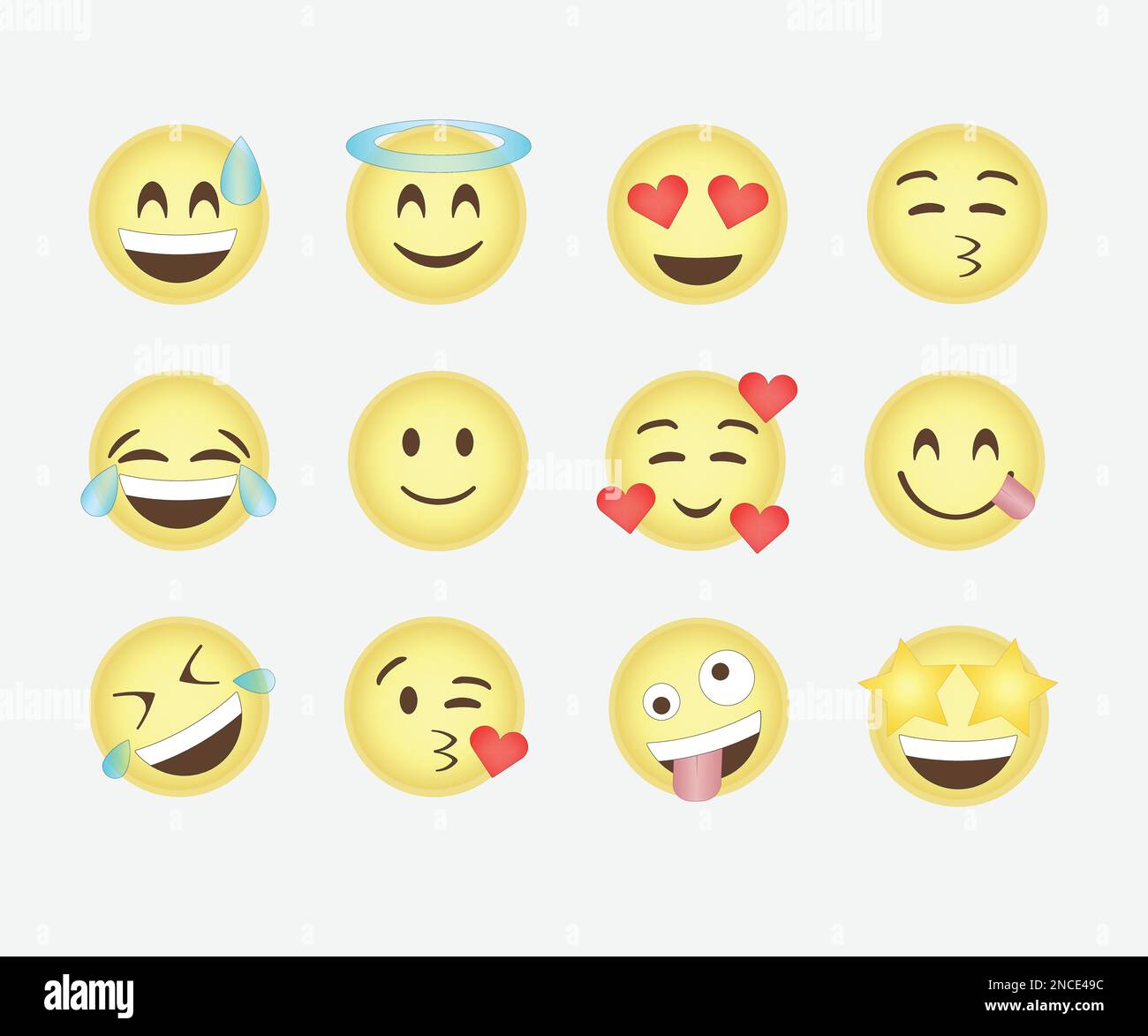 Emojis vector vectors hires stock photography and images Alamy