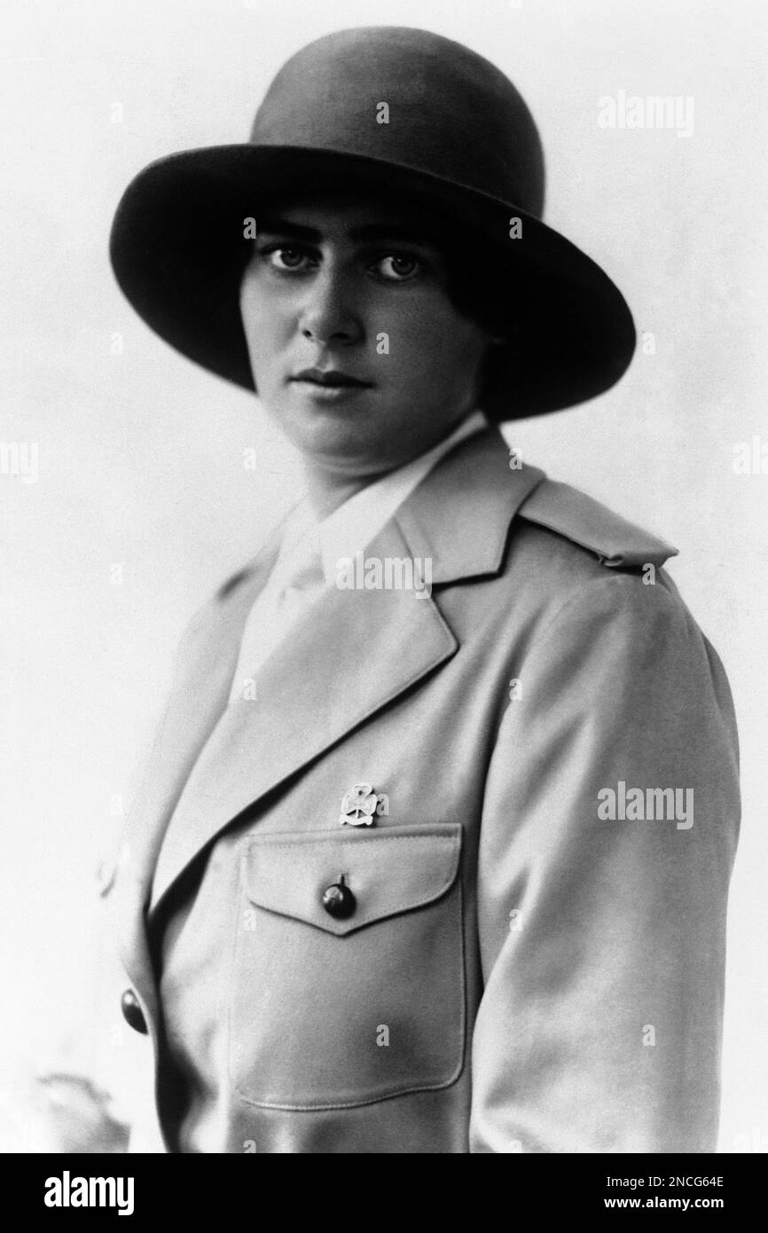 Princess Ileana of Romania in her Girl Guide uniform around Sept. 15
