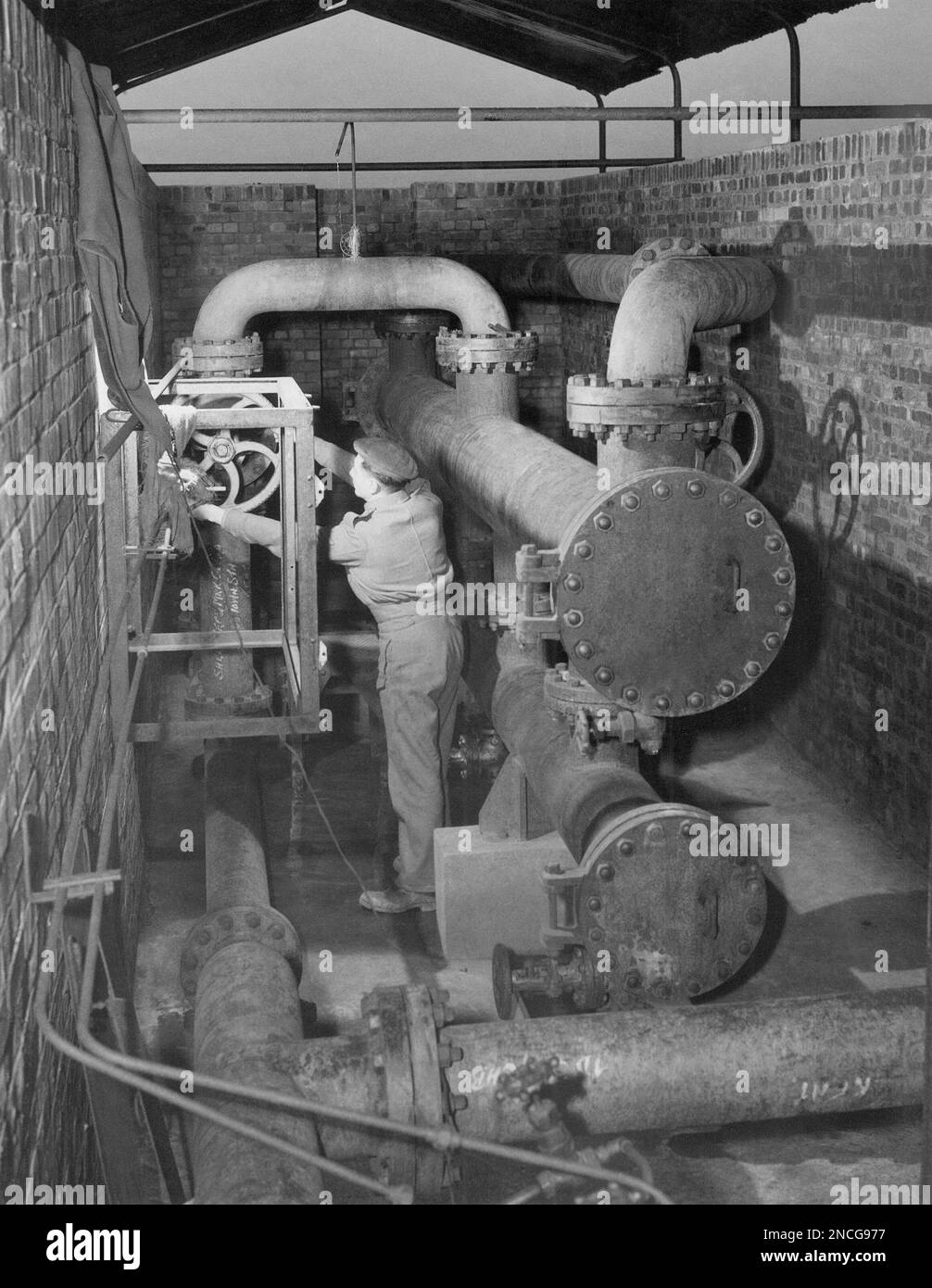 Gangs of pioneer and other service engineers are at work at Dungeness