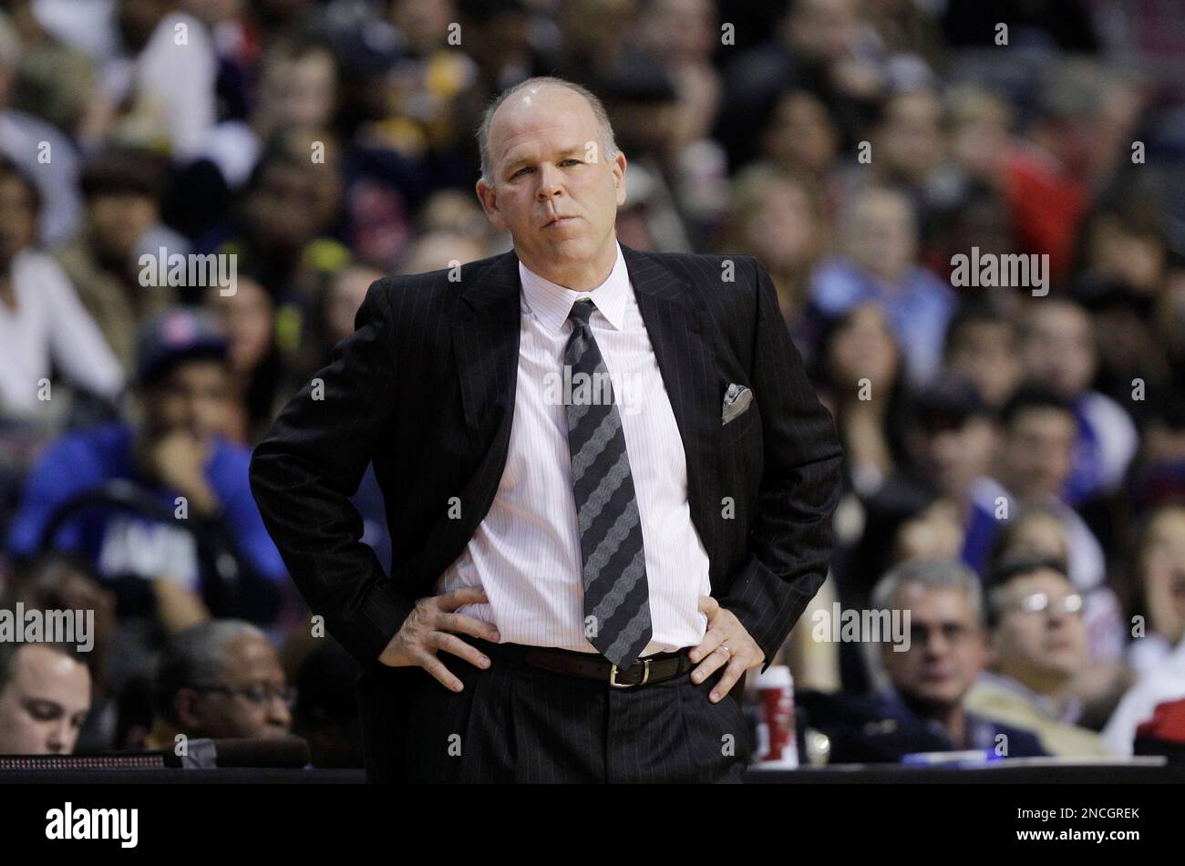 FILE In this Nov. 17, 2010 file photo, Detroit Pistons head coach