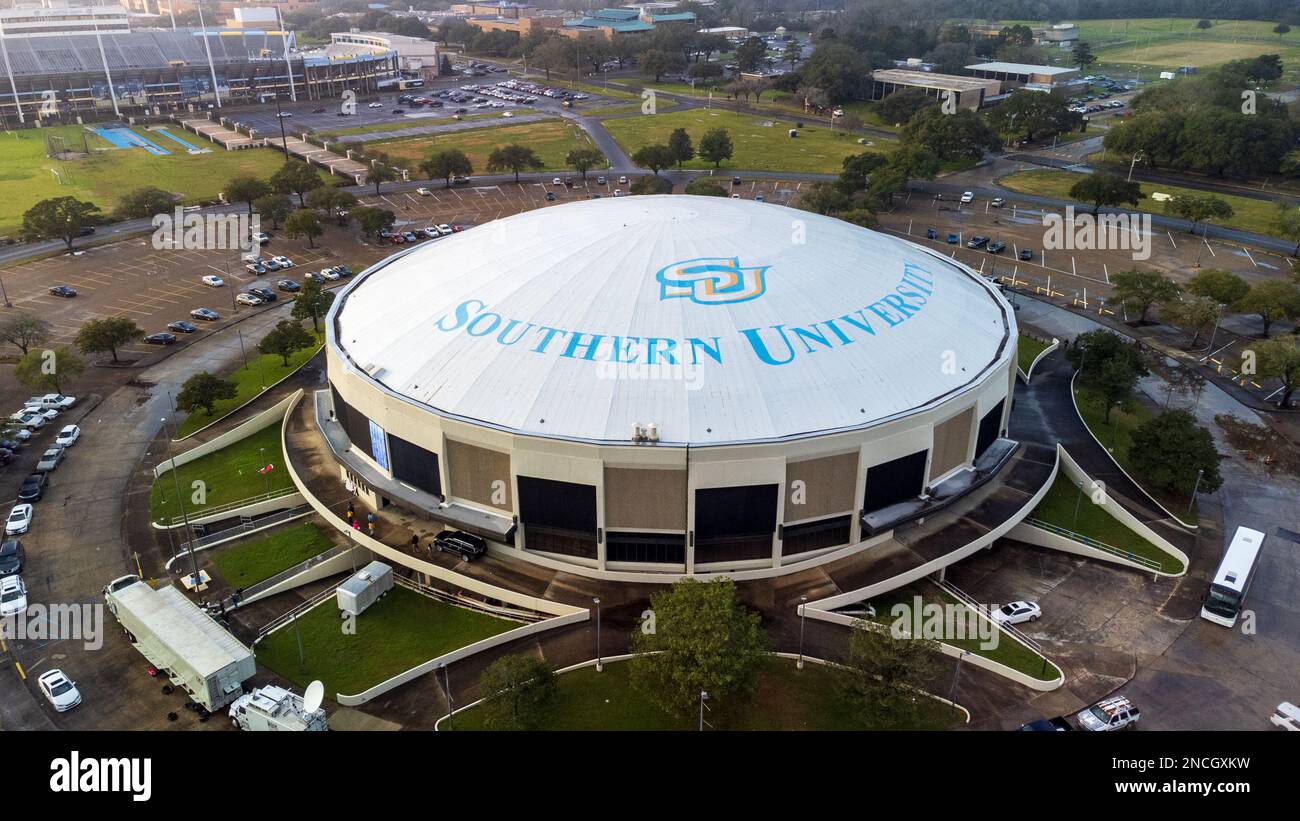 Baton Rouge, LA January 2023 F. G. Clark Activity Center on the