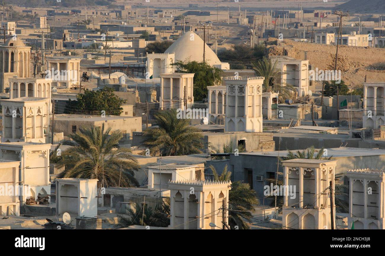 In this Sunday, Dec. 21, 2010 photo, rooftops and traditional air