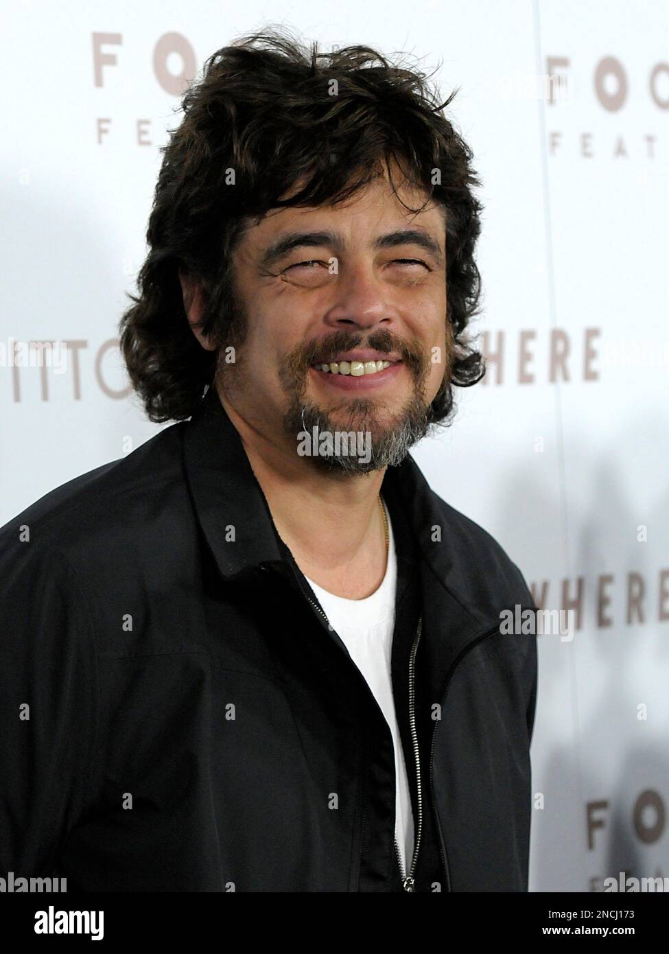 Actor Benicio Del Toro arrives at the premiere of the feature film  Somewhere in Los Angeles on Tuesday, Dec. 7, 2010. (AP PhotoDan  Steinberg Stock Photo - Alamy