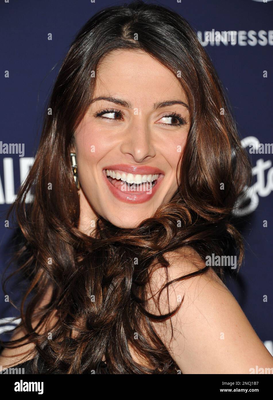 Actress Sarah Shahi attends the premiere of 'Blue Valentine' at the