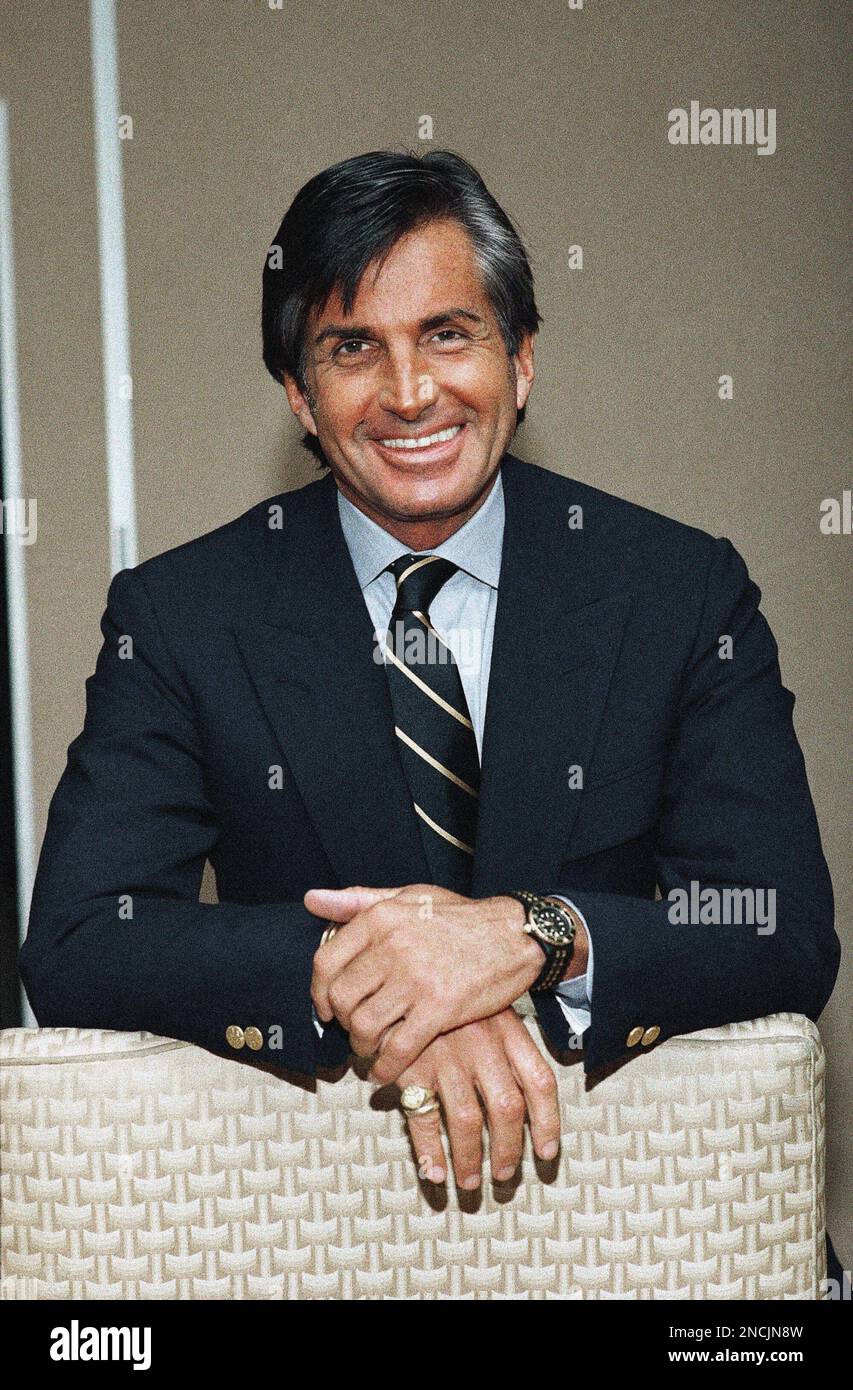 Actor George Hamilton in 1987. (AP Photo Stock Photo - Alamy