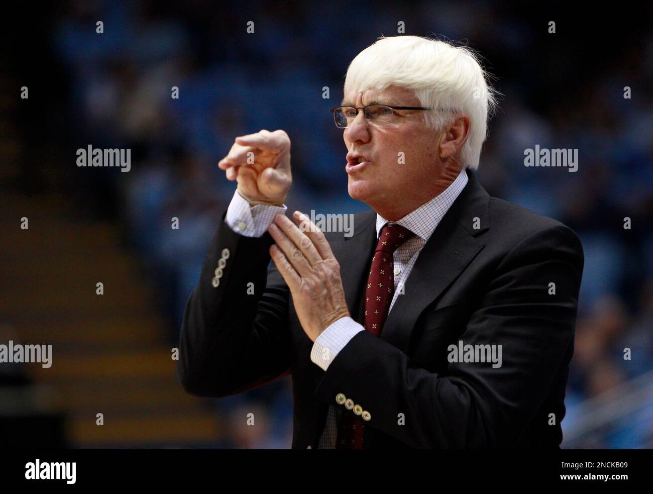 College of Charleston coach Bobby Cremins directs his team against ...