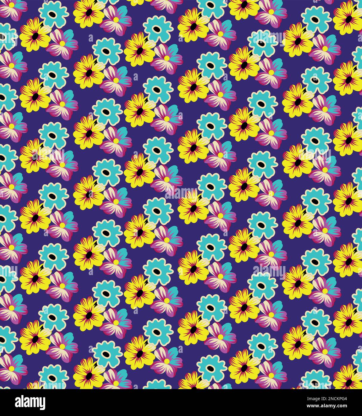 Background pattern texture wallpaper seamless textile abstract vector design illustration Fabric print Stock Vector