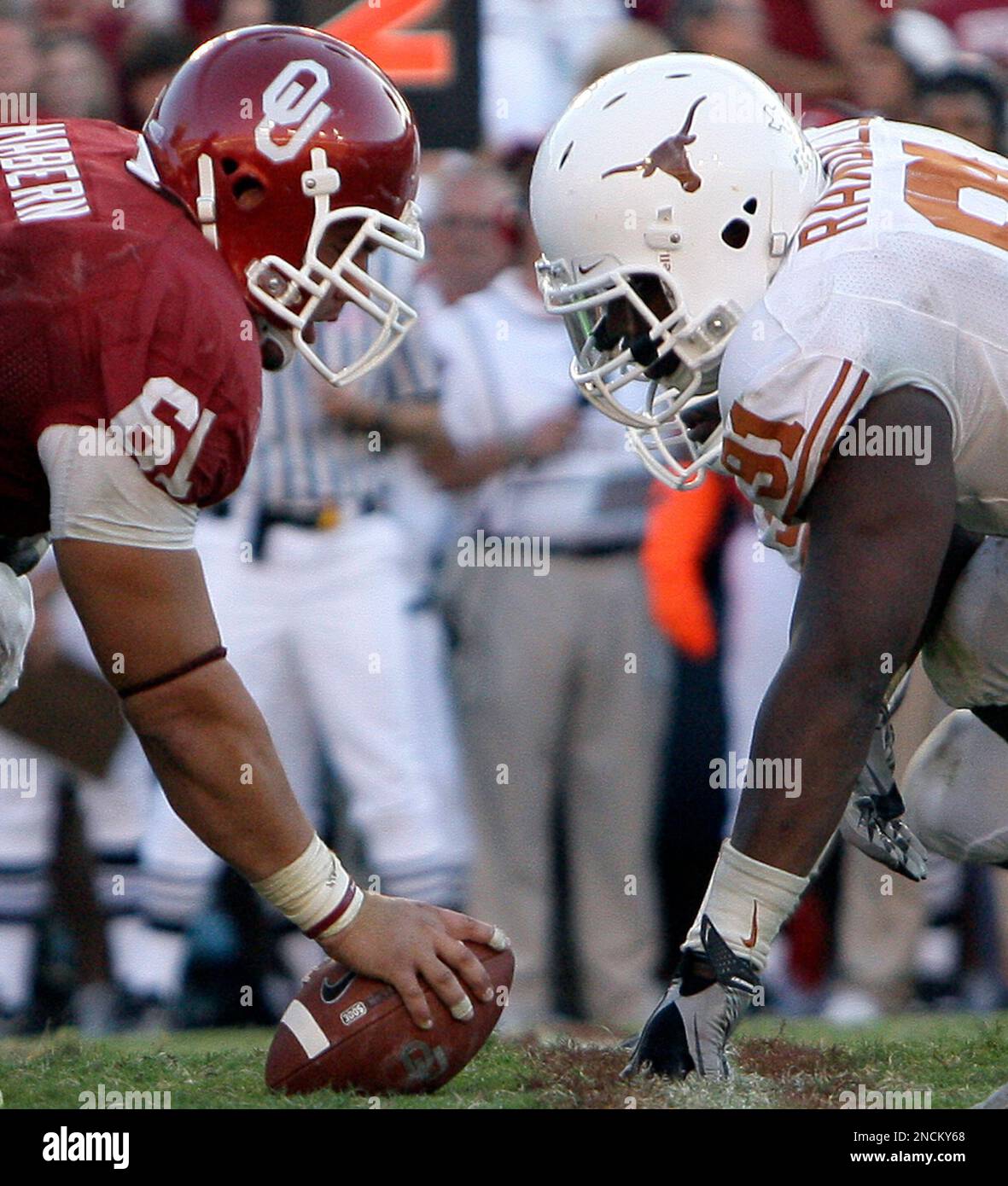FILE In this Oct. 2, 2010, file photo, Texas defensive tackle