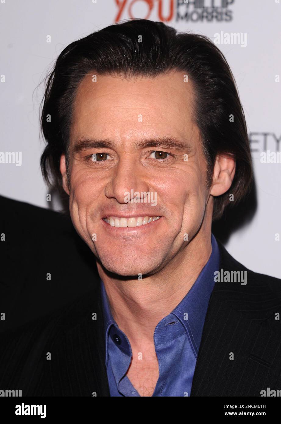 Actor Jim Carrey attends a Cinema Society screening of