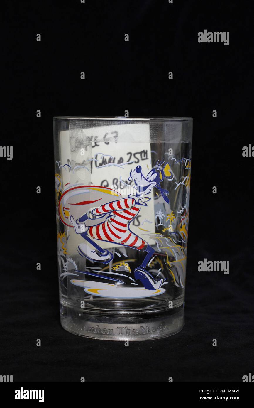 https://c8.alamy.com/comp/2NCM8G5/this-sept-21-2010-photo-shows-a-drinking-glass-from-1997-decorated-with-disneys-goofy-character-at-toytestinglab-in-warwick-ri-wipe-testing-commissioned-by-the-associated-press-showed-this-glass-shed-from-the-colored-decorations-on-its-exterior-both-notable-amounts-of-lead-and-more-cadmium-than-shrek-glasses-that-mcdonalds-recalled-in-june-ap-photosteven-senne-2NCM8G5.jpg