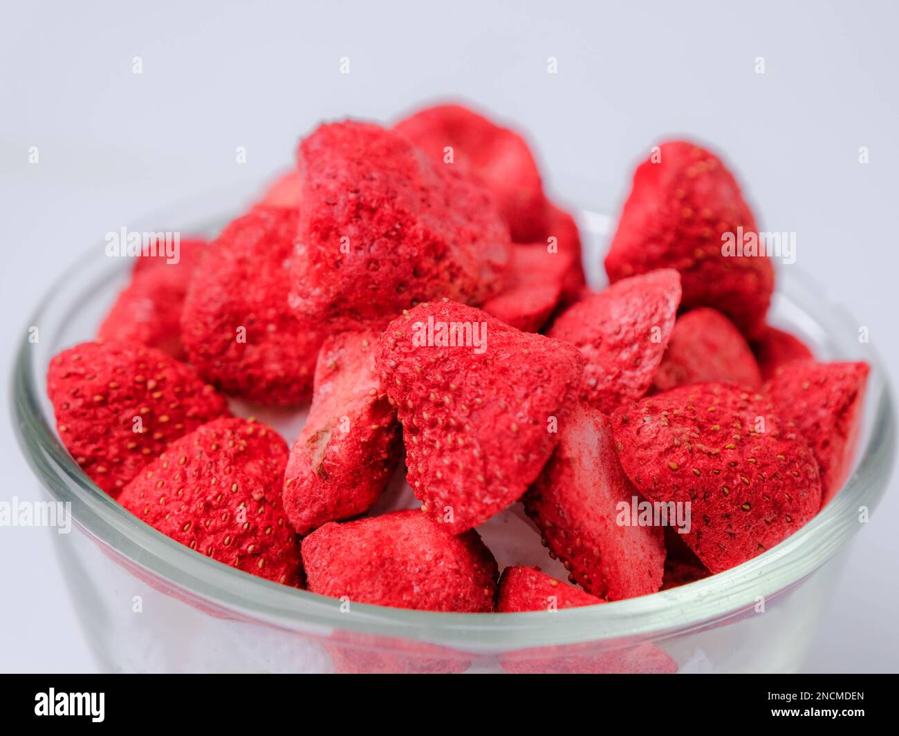 Freezedried strawberry, is a processed fruit that retains the nutritional value of food. Freeze