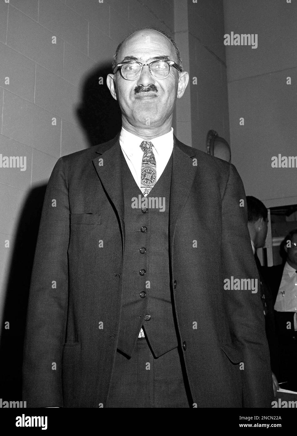 Dr. Robert Schwab, a Harvard Psychiatrist, outside the courtroom after