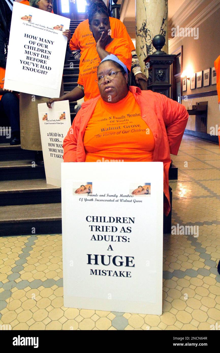 Veronica Kincaid of Jackson, Miss.,is among several parents who voiced