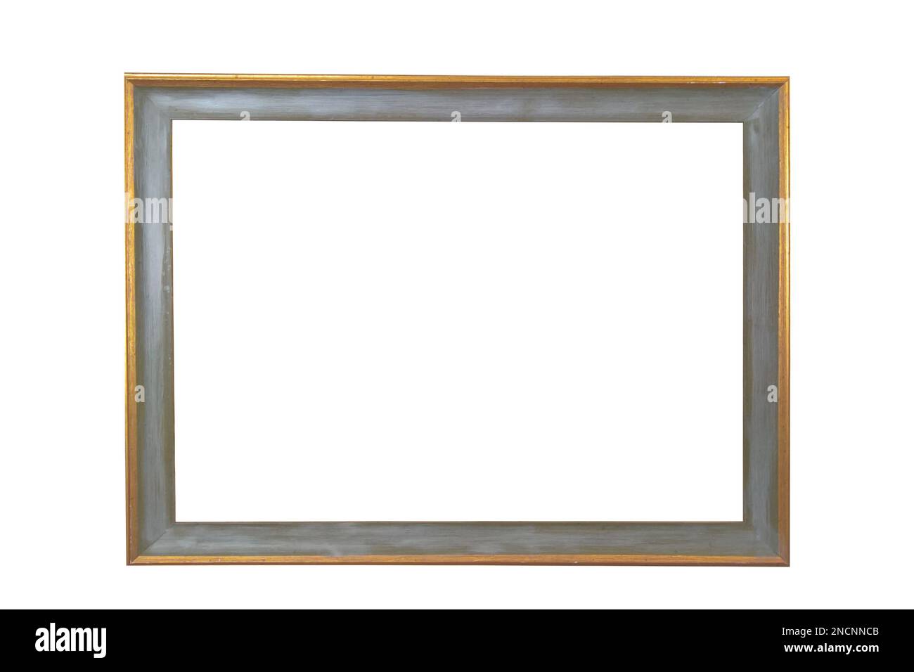 brown wooden frame isolated on a white background. framing the picture