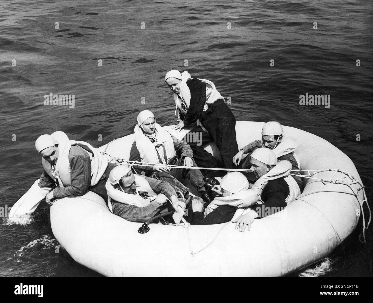 Rubber dinghies, which play so important a part in the rescue R.A.F