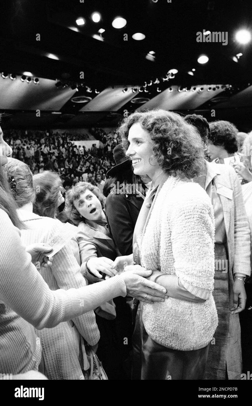 Margaret Trudeau, estranged wife of Canadian Prime Minister Pierre ...
