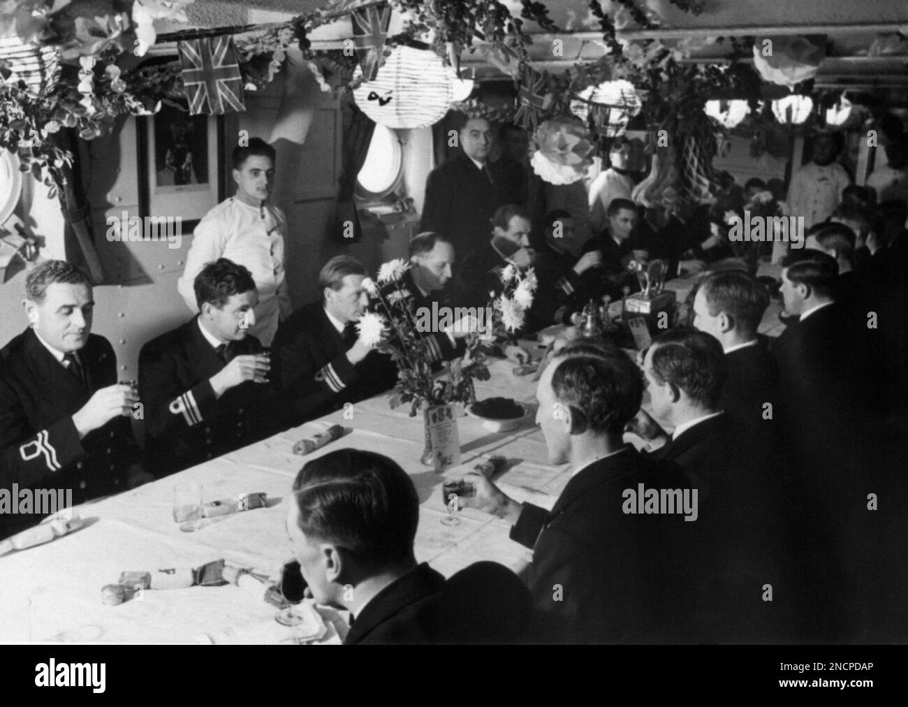 Christmas Dinner On Board A British Battleship Dec 29 1942 The Ward Christmas Dinner On Board A British Battleship Dec 29 1942 The Ward