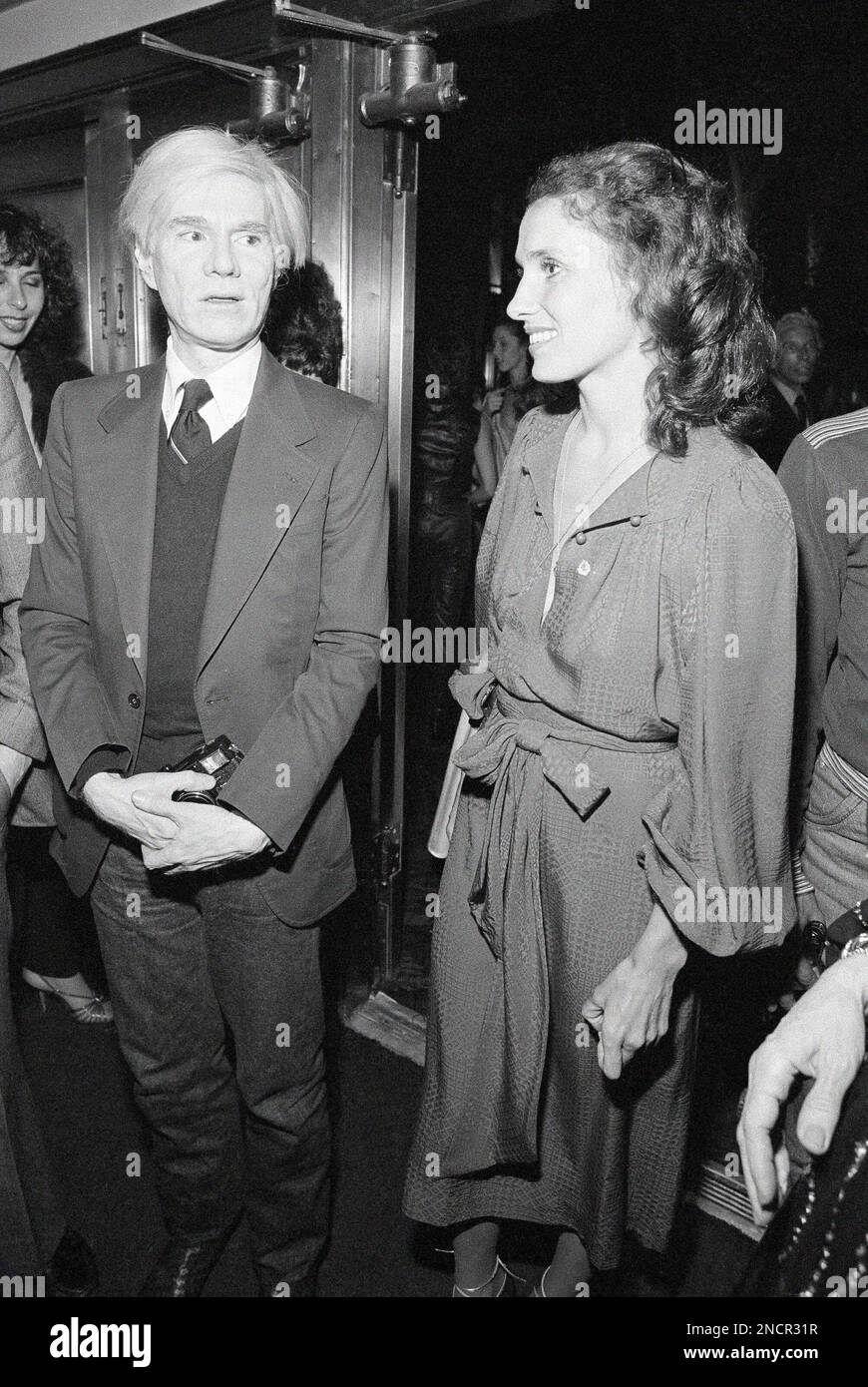 Celebrities gather at Studio 54 in New York to watch the Academy Awards ...