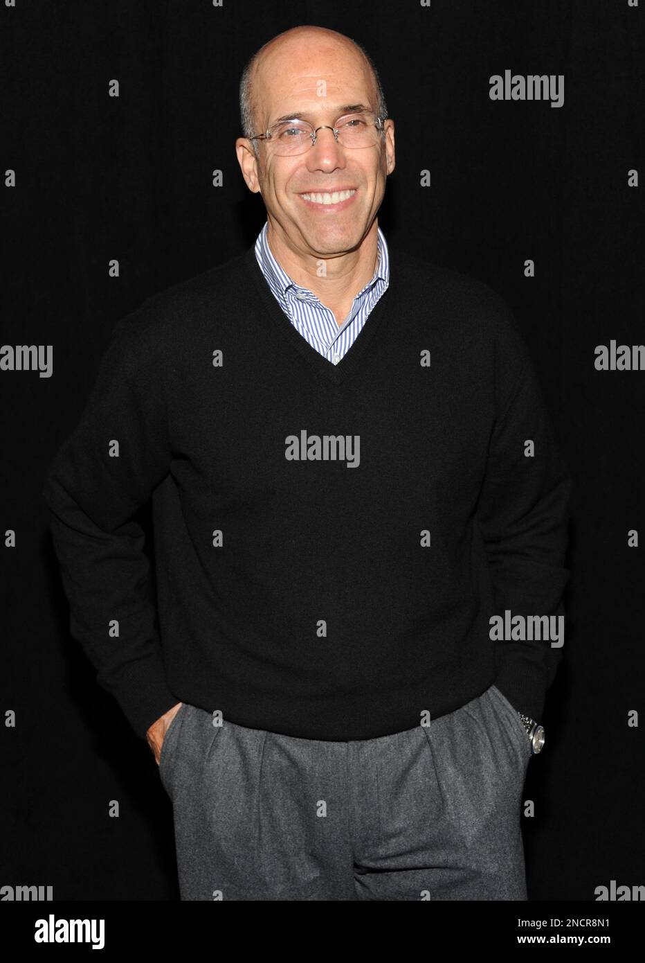 CEO of DreamWorks Animation, Jeffrey Katzenberg, attends the 'Megamind ...