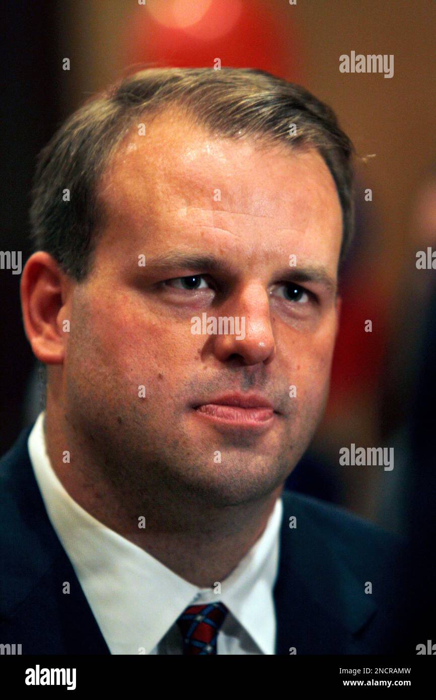 Republican Jon Runyan Listens To A Question Tuesday, Nov. 2, 2010, In ...