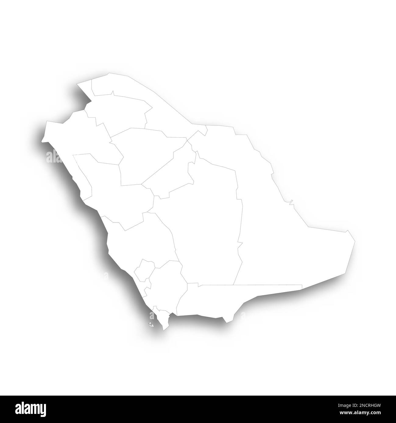 Saudi arabia political map outline printable free templates