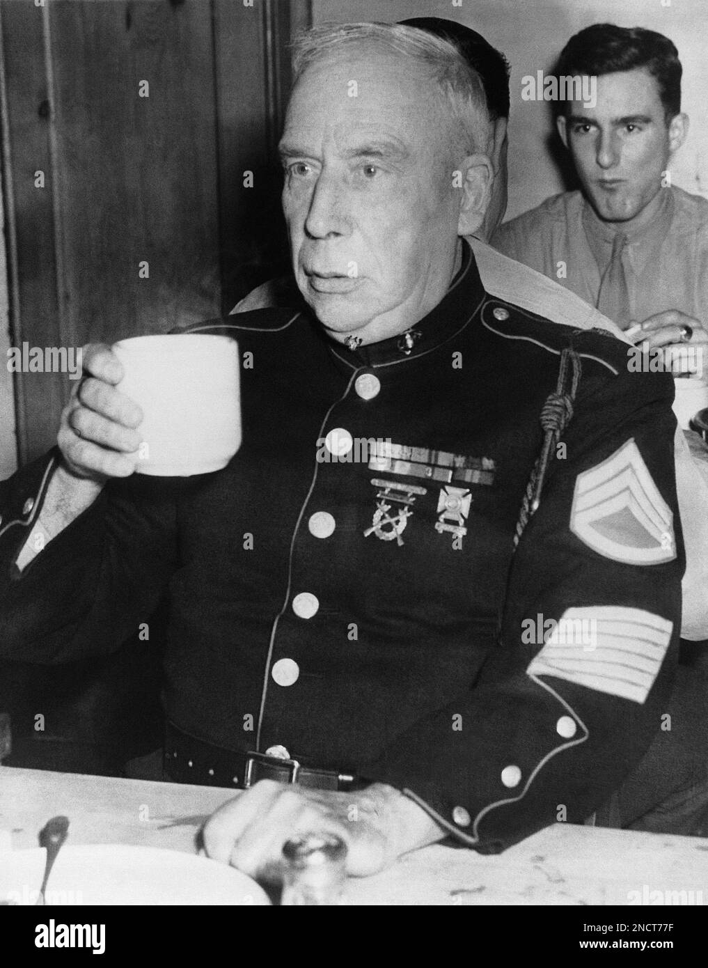 Staff Sergeant William G. Rolph, thirty years with the marines, who was ...