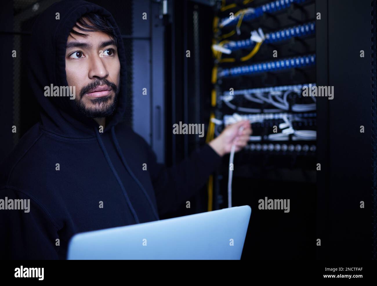 System, fraud and hacker stealing software, website data and ...