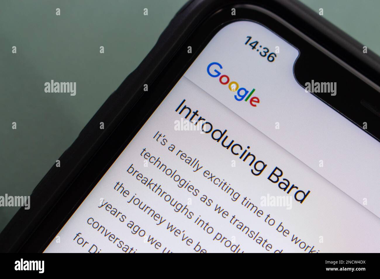 Google uses iPhone 14 Pro to promote Bard ChatGPT rival