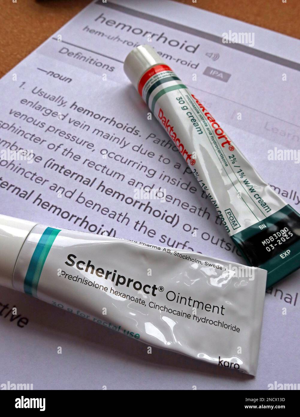 Haemorrhoids prescription creams / ointment, to reduce and manage piles ...