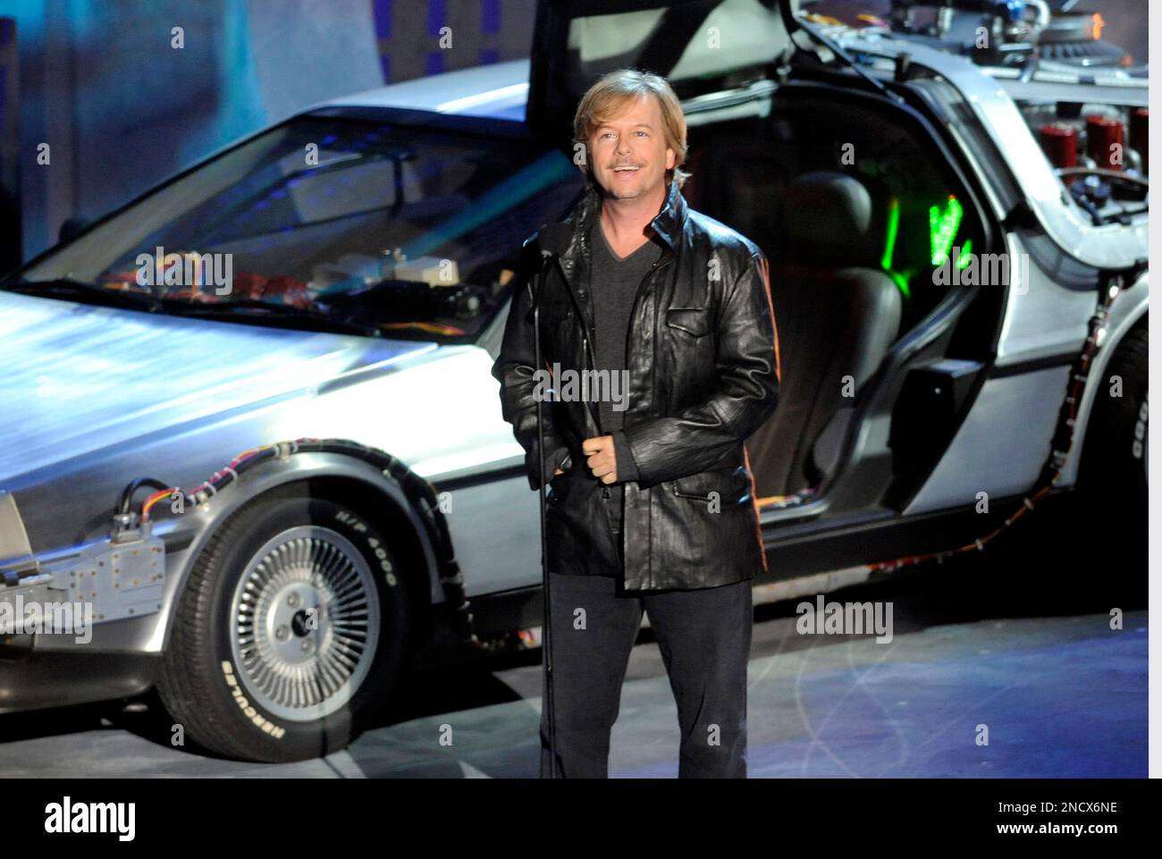 David Spade is seen on stage at the Scream Awards on Saturday Oct. 16