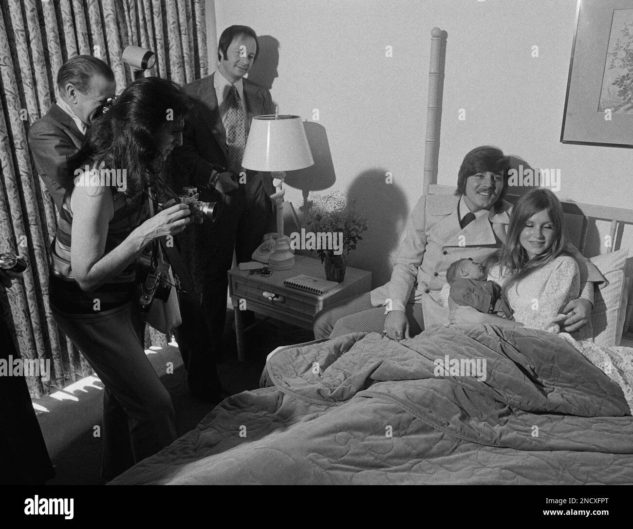 Singer Bobby Sherman, his wife Patricia, and son, Christopher Noel