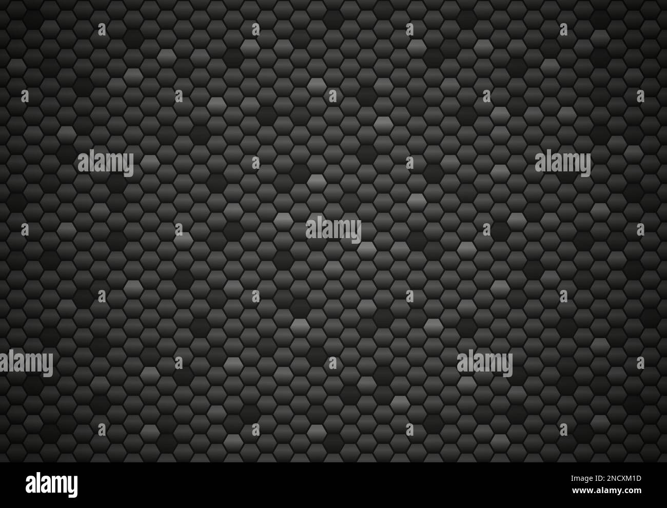 Abstract hexagon black texture background. Vector illustration Stock ...