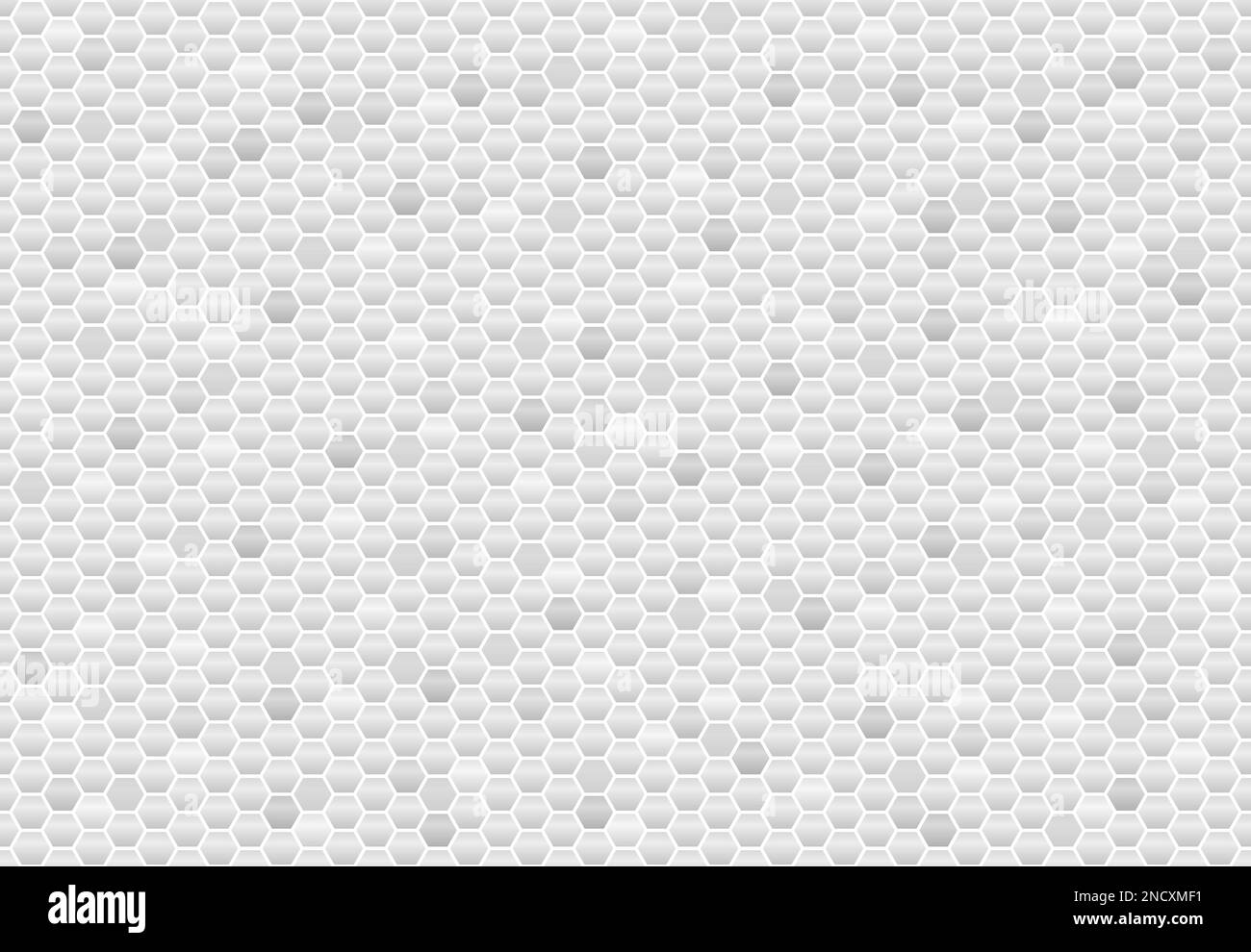 Hexagon gray carbon seamless pattern. Abstract background Stock Vector