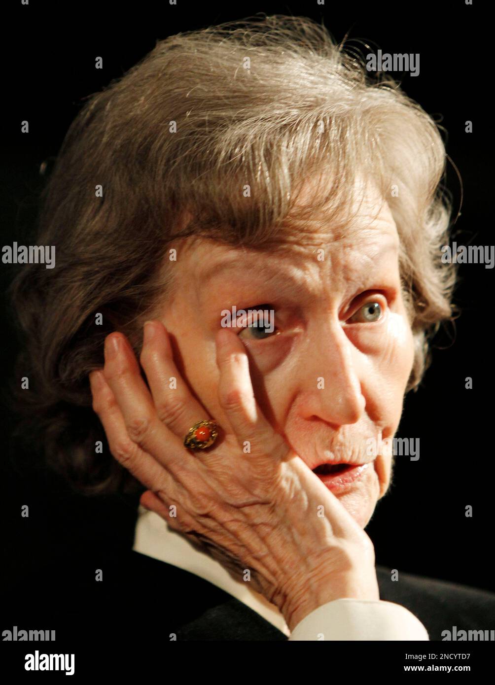 Zofia Posmysz, 86year old, an Auschwitz survivor whose short story