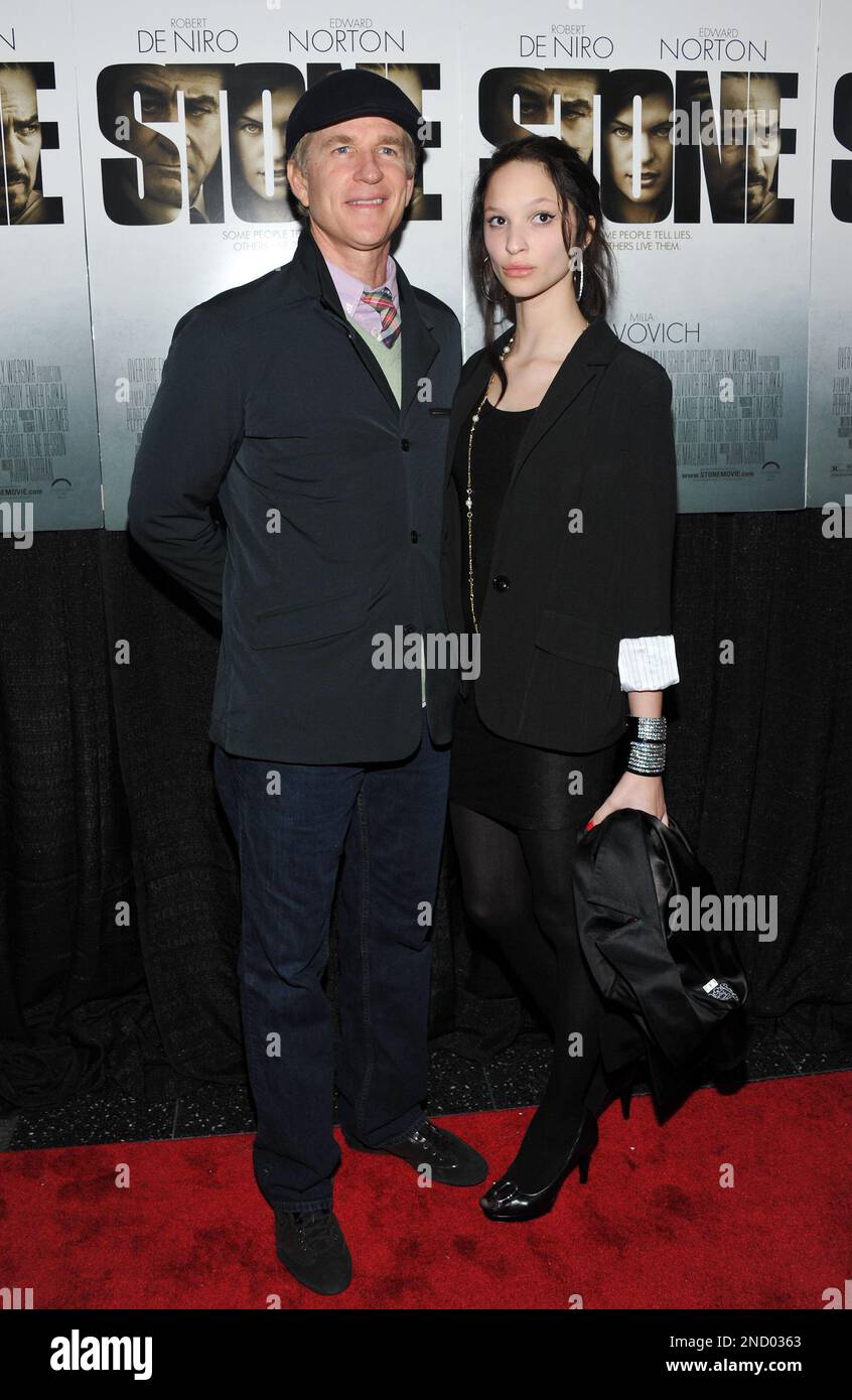 Ruby Actor Actor Matthew Modine and daughter Ruby attend the premiere of 'Stone ...
