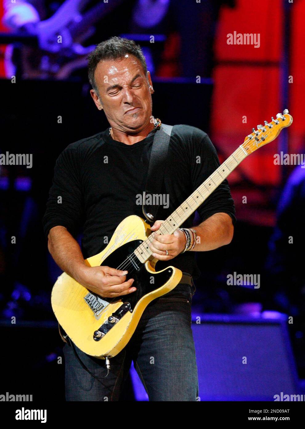 FILE In this May 13, 2010 file photo, Bruce Springsteen performs