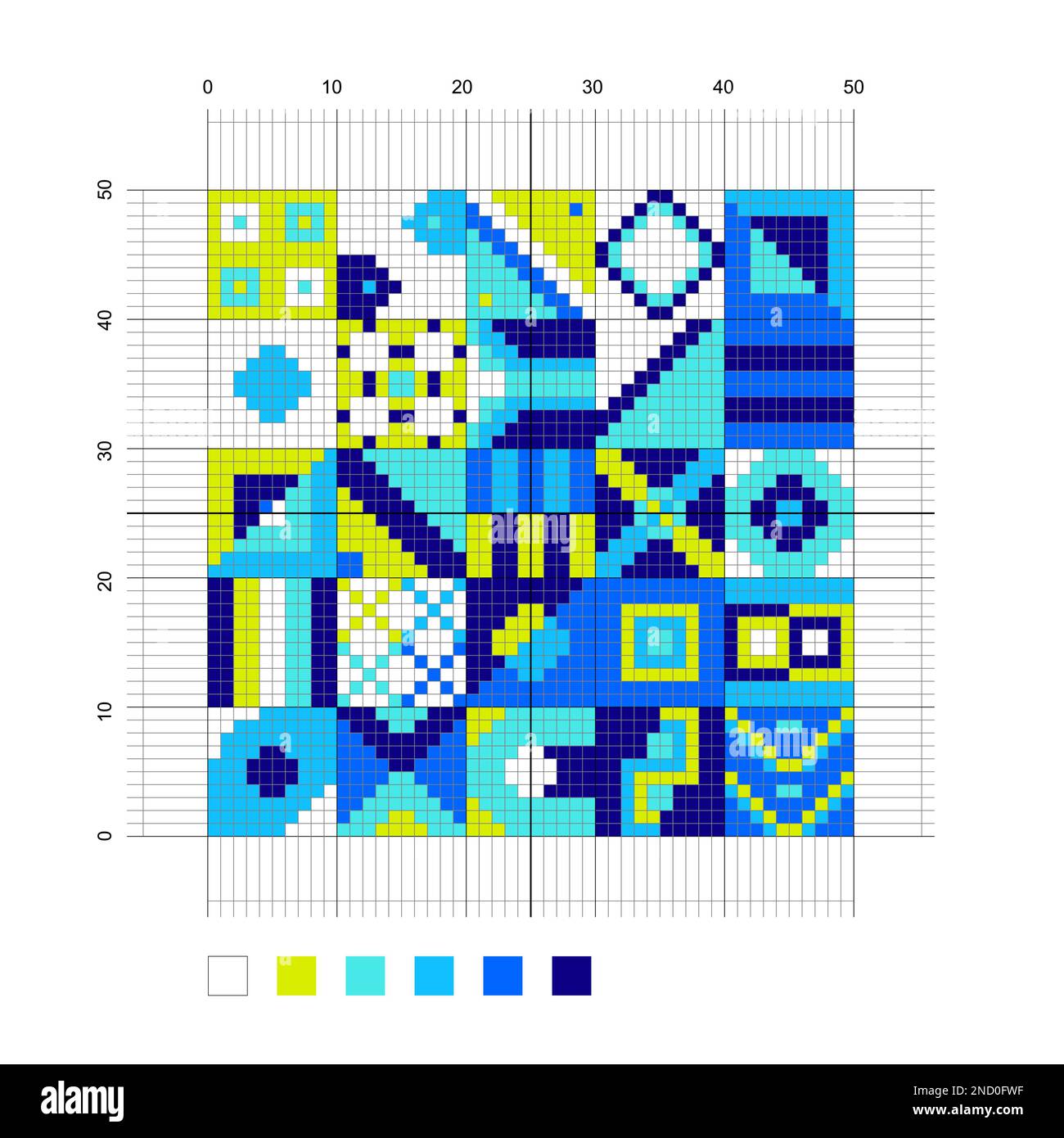 Stitch line geometry Stock Vector Images - Alamy