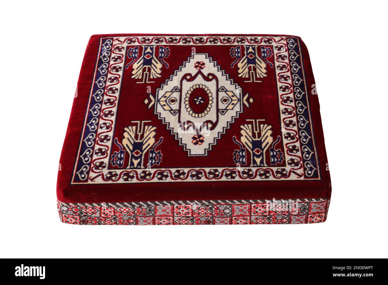 woven wool floor cushions, Konya, Turkey Stock Photo Alamy