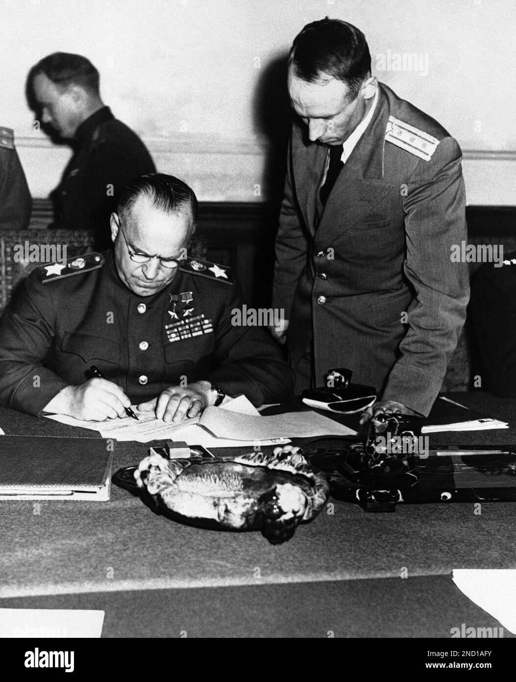 Field Marshal K. Zhukov, Deputy Commander in Chief of all Soviet