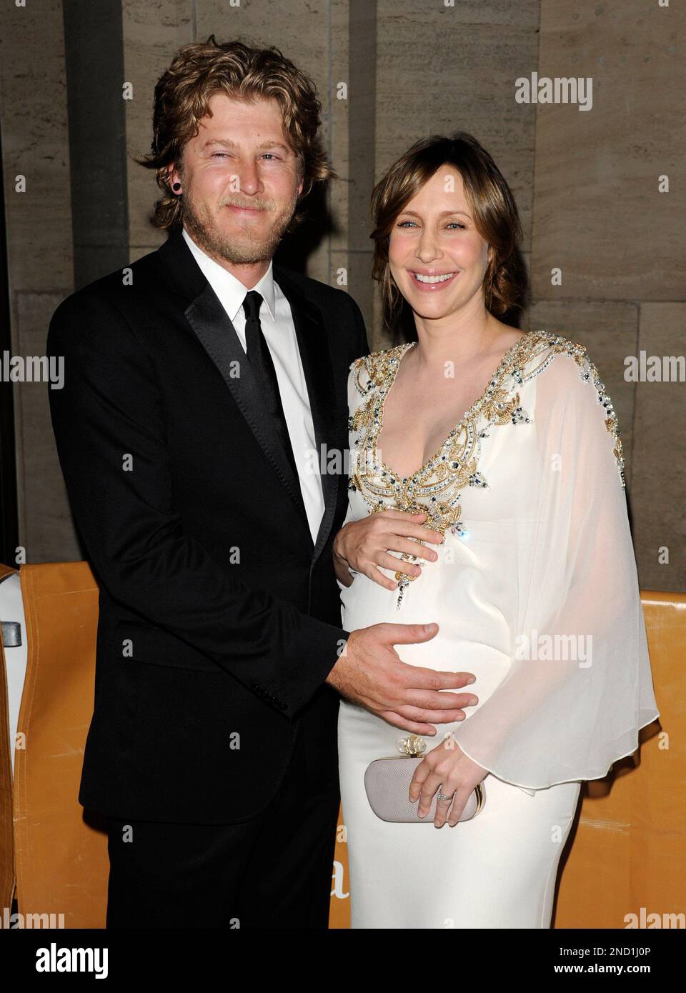 Actress Vera Farmiga and her husband Renn Hawkey attend the opening