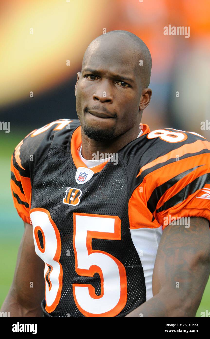 Cincinnati Bengals wide receiver Chad Ochocinco is shown before an NFL