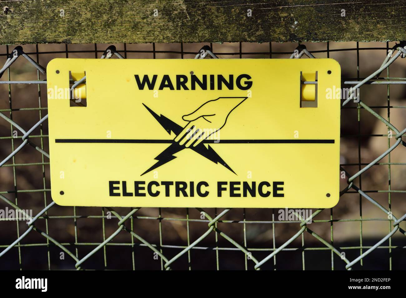 Hazard signs electrical safety hires stock photography and images Alamy